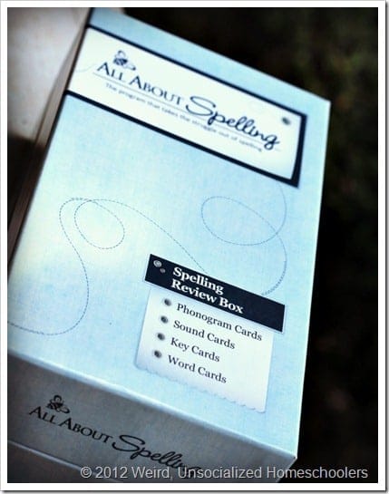 Spelling Review Box