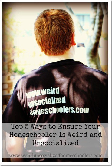 Top-5-Ways-to-Ensure-Your-Homeschooler-Is-Weird-and-Unsocialized Top-5-Ways-to-Ensure-Your-Homeschooler-Is-Weird-and-Unsocialized