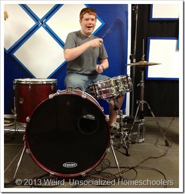 Josh Playing Drums Josh Playing Drums