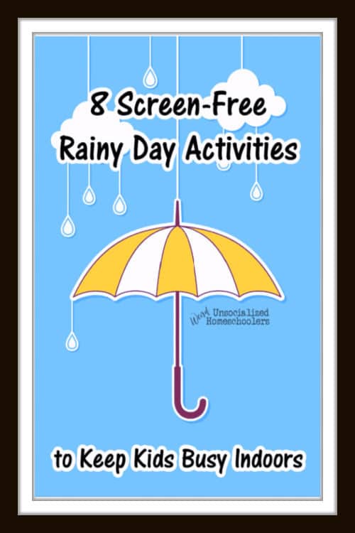 rainy day activities 