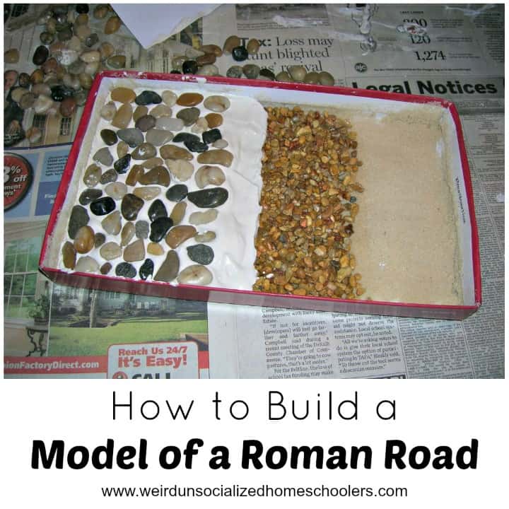 How to Build a Model of a Roman Road
