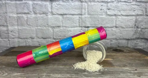 Easy tutorial for how to make a rain stick for kids