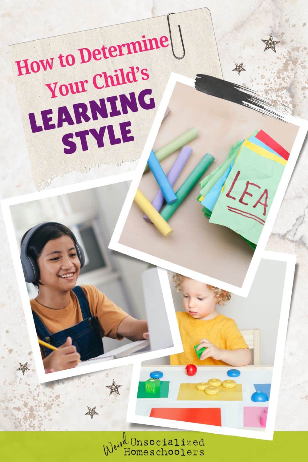 How to Determine Your Child’s Learning Style - Weird, Unsocialized ...