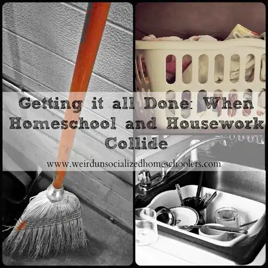 Getting It All Done: When Homeschool and Housework Collide