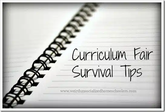 Curriulum Fair Survival Tips Curriulum Fair Survival Tips