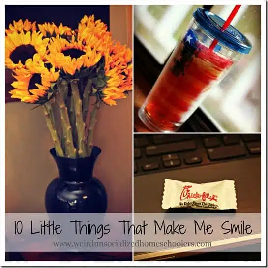10 Little Things That Make Me Smile 10 Little Things That Make Me Smile