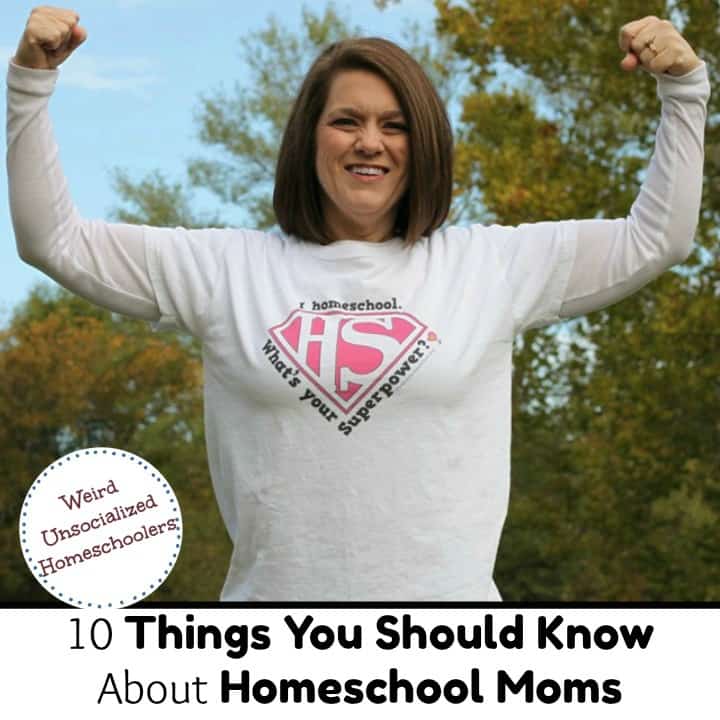 10 Things You Should Know About Homeschool Moms