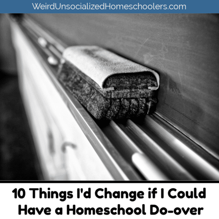 10 Things I’d Change if I Could Have a Homeschool Do-over