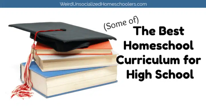 The Best Homeschool Curriculum for High School