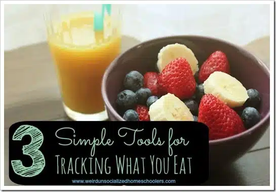 3 Simple Tools for Tracking What You Eat
