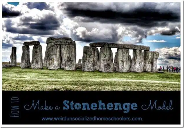 How to Make a Stonehenge Model