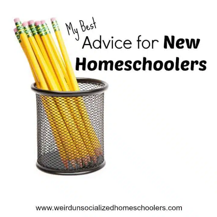 My Best Advice for New Homeschoolers