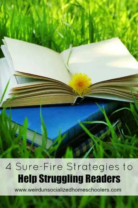 4 Sure-Fire Strategies to Help Struggling Readers