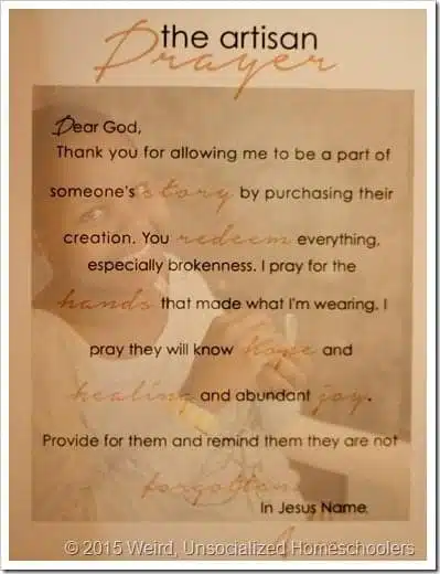 the artisan prayer the artisan prayer