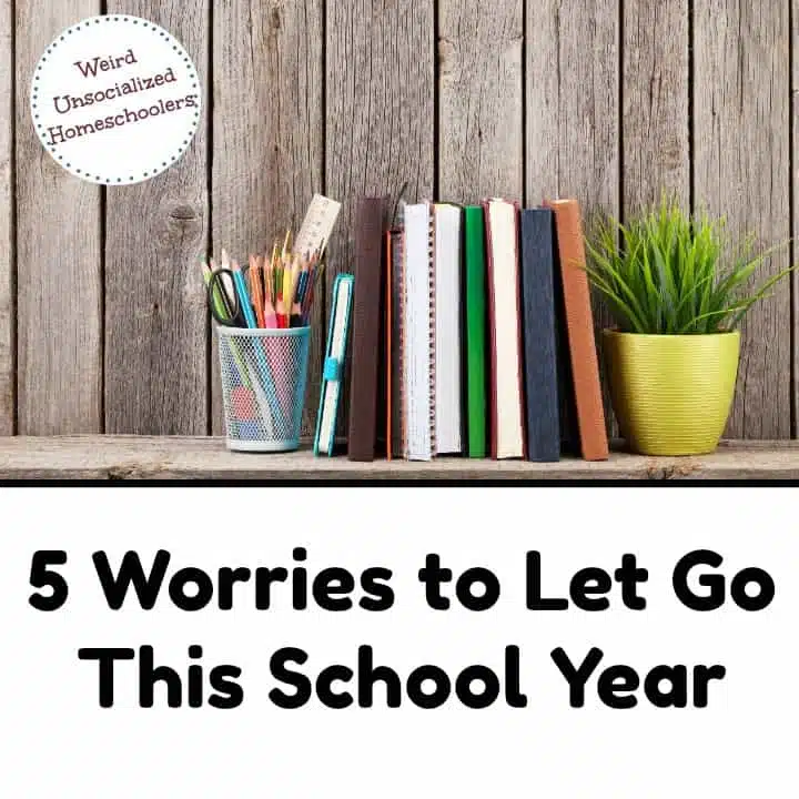5 Worries to Let Go This School Year