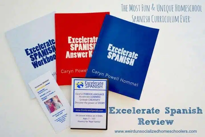 The Most Fun & Unique Homeschool Spanish Curriculum Ever: Excelerate Spanish Review