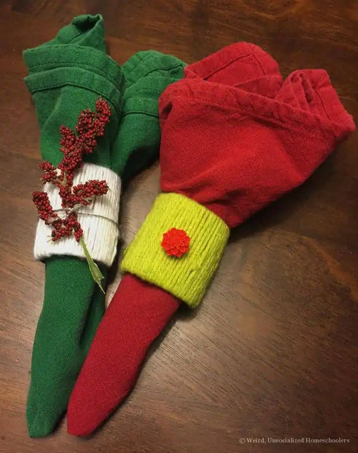 Finished Napkins