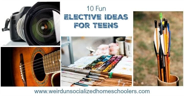 10 Fun Elective Ideas for Teens