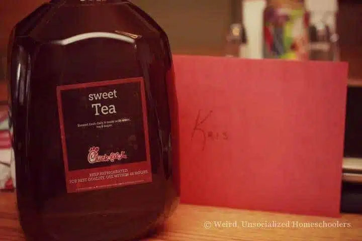Valentine tea