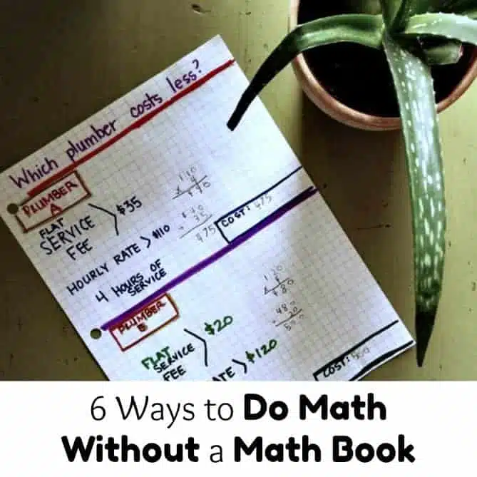 6 Ways to Do Math Without a Math Book