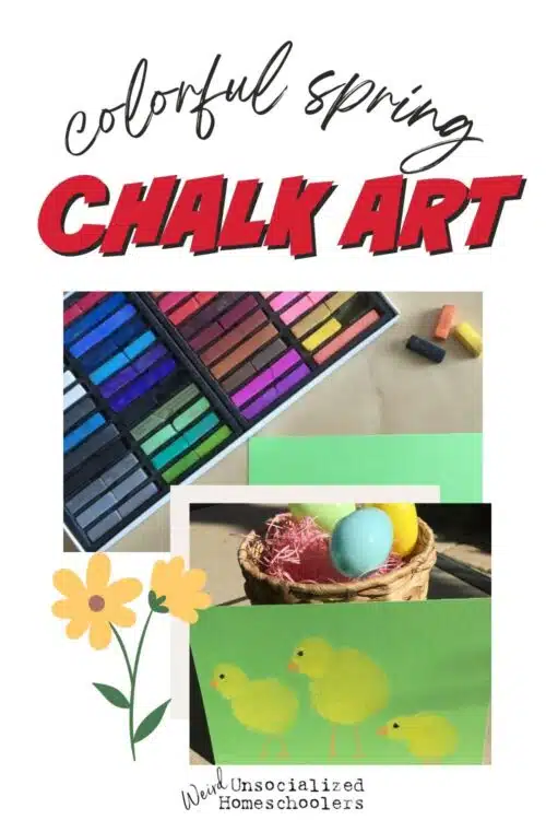 Even if spring hasn’t quite arrived in your area, you can begin to bring the fun signs of the season into your home with simple and colorful spring chalk art projects.