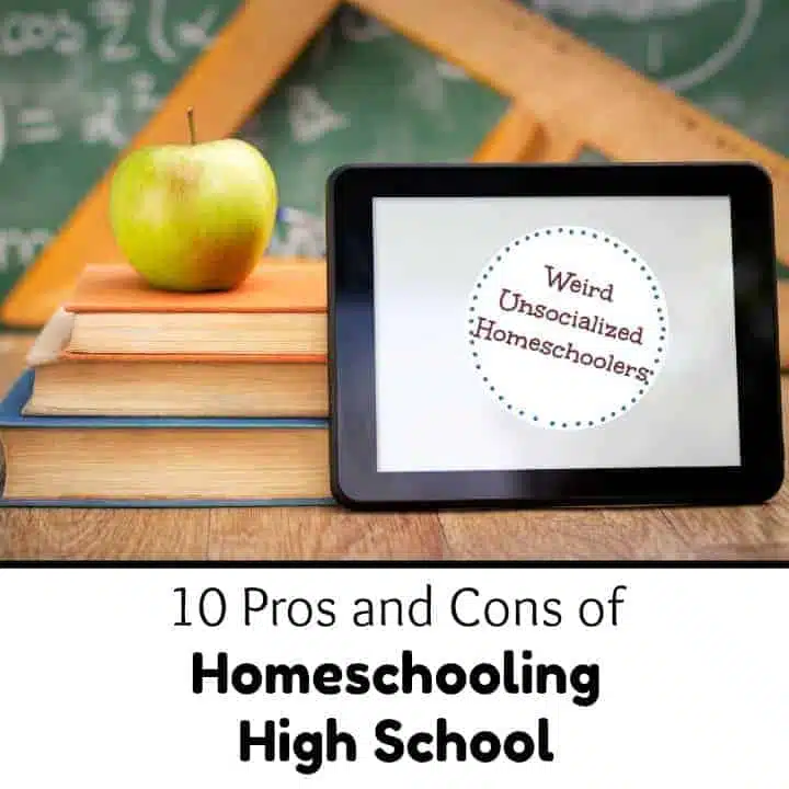 10 Pros and Cons of Homeschooling High School
