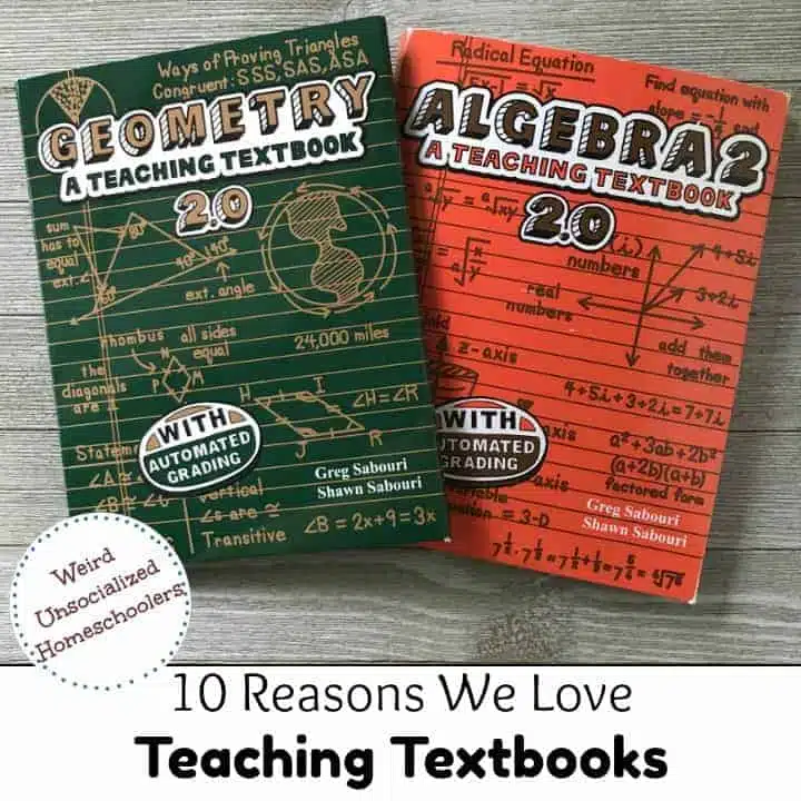 10 Reasons We Love Teaching Textbooks