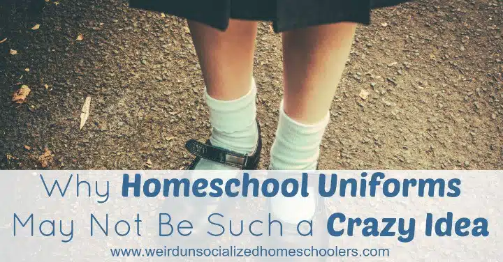 Why Homeschool Uniforms May Not Be Such a Crazy Idea Why Homeschool Uniforms May Not Be Such a Crazy Idea