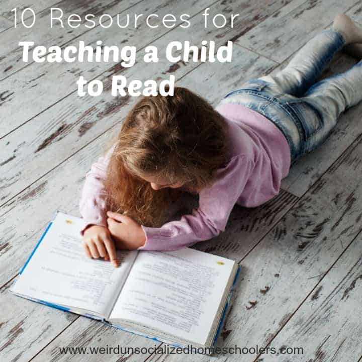 10 Resources for Teaching a Child to Read