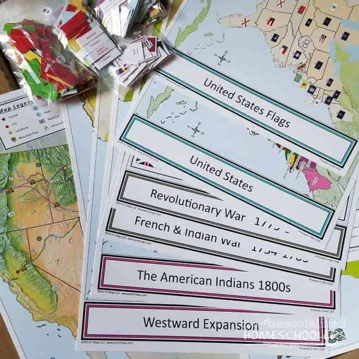 Pin It! Maps U.S. History and Geography Bundle