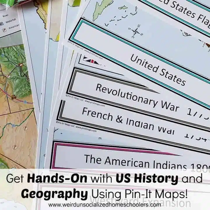 Get Hands-On with US History and Geography Using Pin-It Maps!