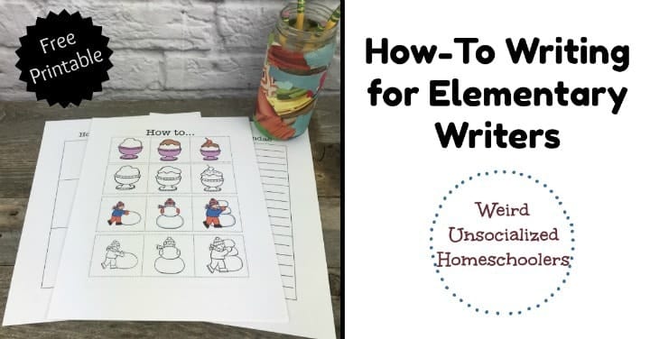 How-To Writing for Elementary Writers How-To Writing for Elementary Writers