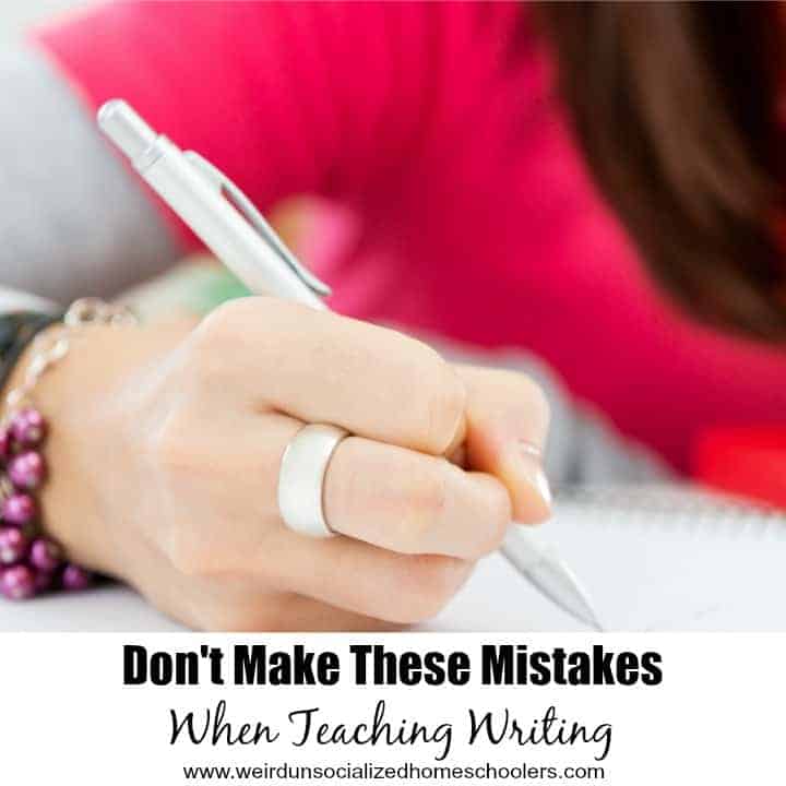 Don’t Make These Mistakes When Teaching Writing