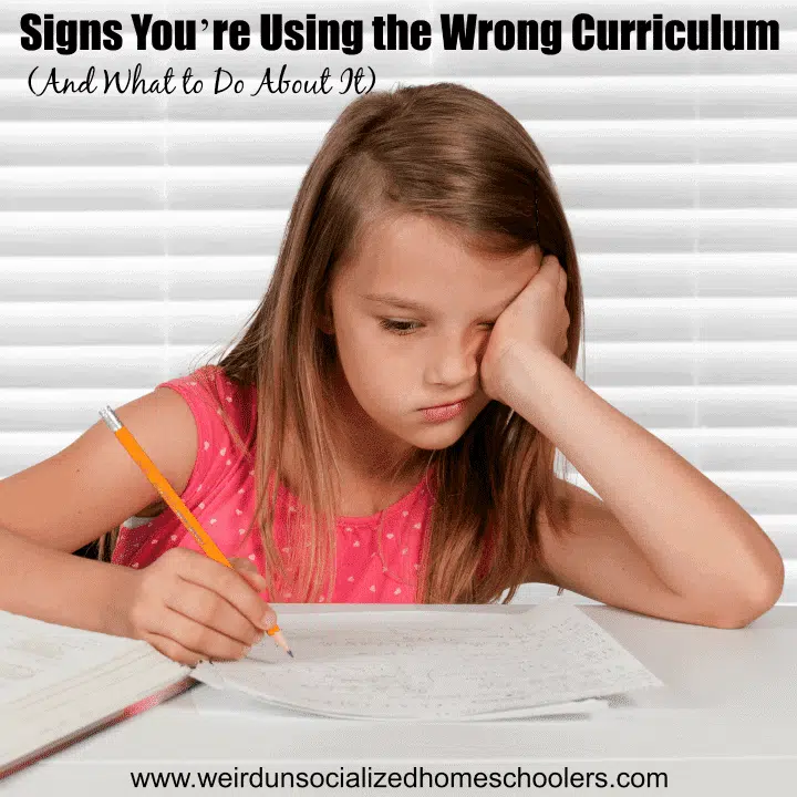 Signs You’re Using the Wrong Curriculum (And What to Do About It!)