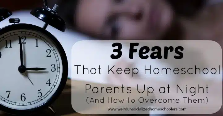 3 Fears That Keep Homeschool Parents Up at Night (And How to Overcome Them)