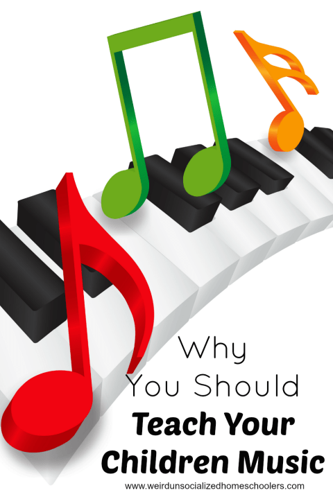 Why You Should Teach Your Homeschooled Children Music