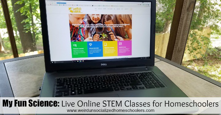 My Fun Science: Live Online STEM Classes for Homeschoolers