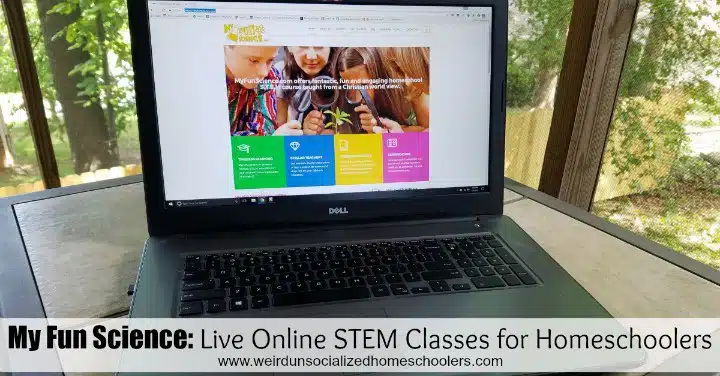 My Fun Science: Live Online STEM Classes for Homeschoolers