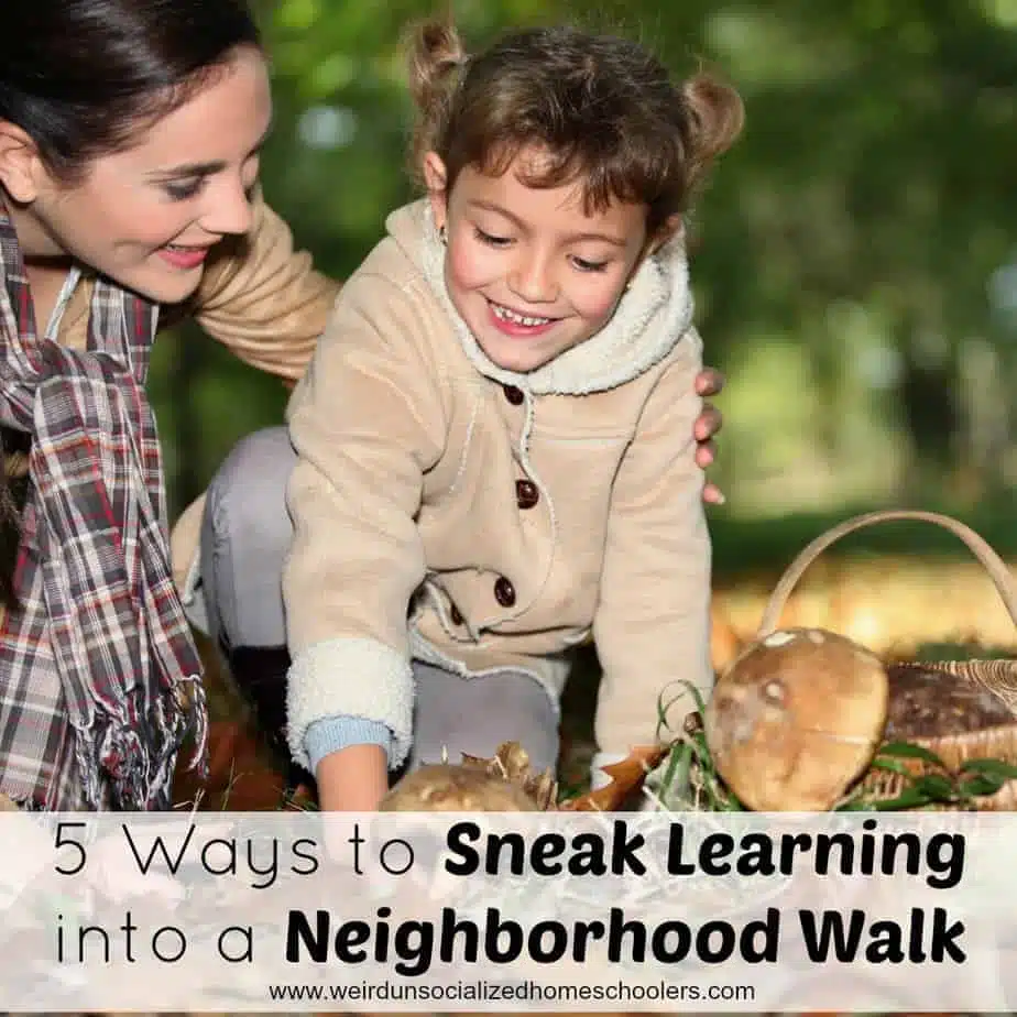 5 Ways to Sneak Learning into a Neighborhood Walk