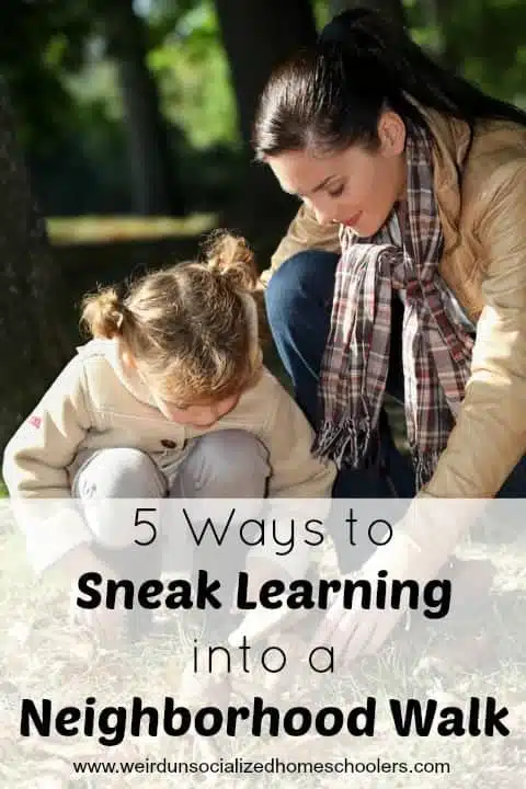 5 Ways to Sneak Learning into a Neighborhood Walk