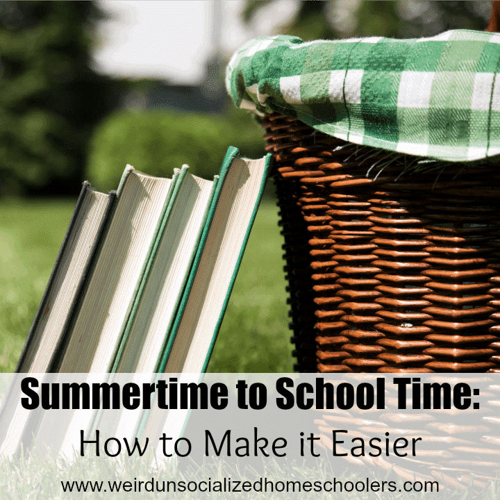 Summertime to School Time: How to Make it Easier