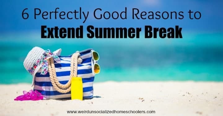 6 Perfectly Good Reasons to Extend Summer Break - Weird