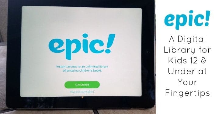 epic! digital library for kids