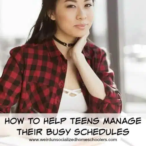 How to Help Teens Manage Their Busy Schedules