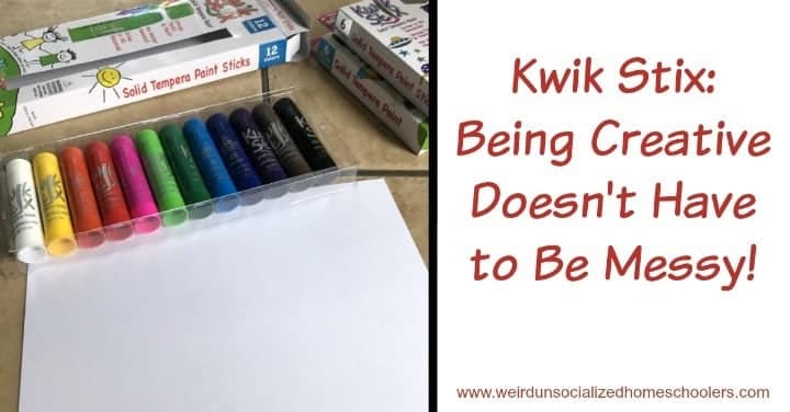 Kwik Stix: Being Creative Doesn't Have to Be Messy!