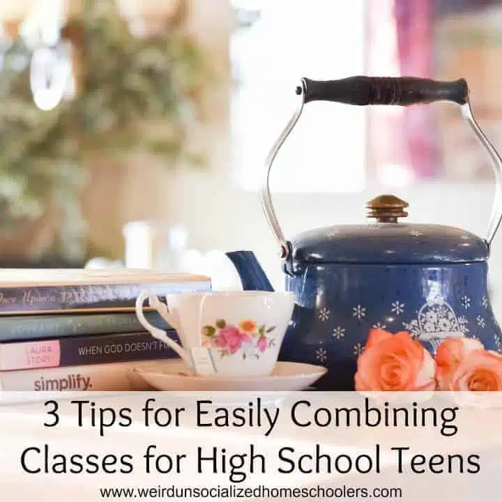 3 Tips for Easily Combining Classes for High School Teens