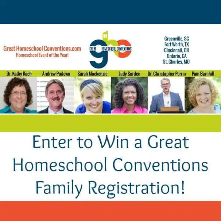 Giveaway: Great Homeschool Conventions