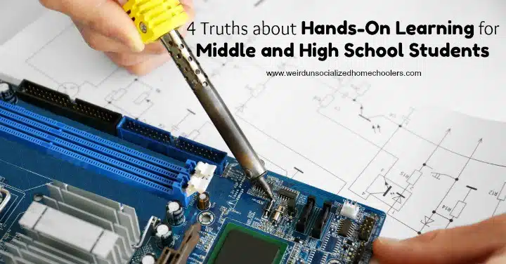 hands-on learning for high school students