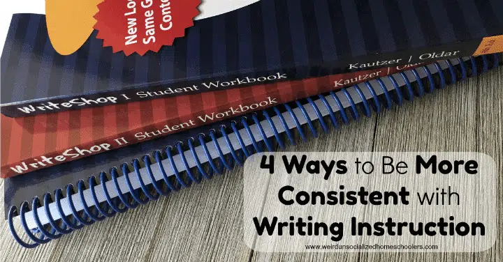 4 Ways to Be More Consistent with Writing Instruction