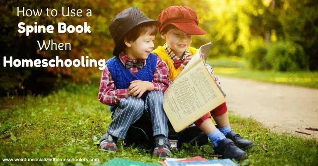 How to Use a Spine Book When Homeschooling 